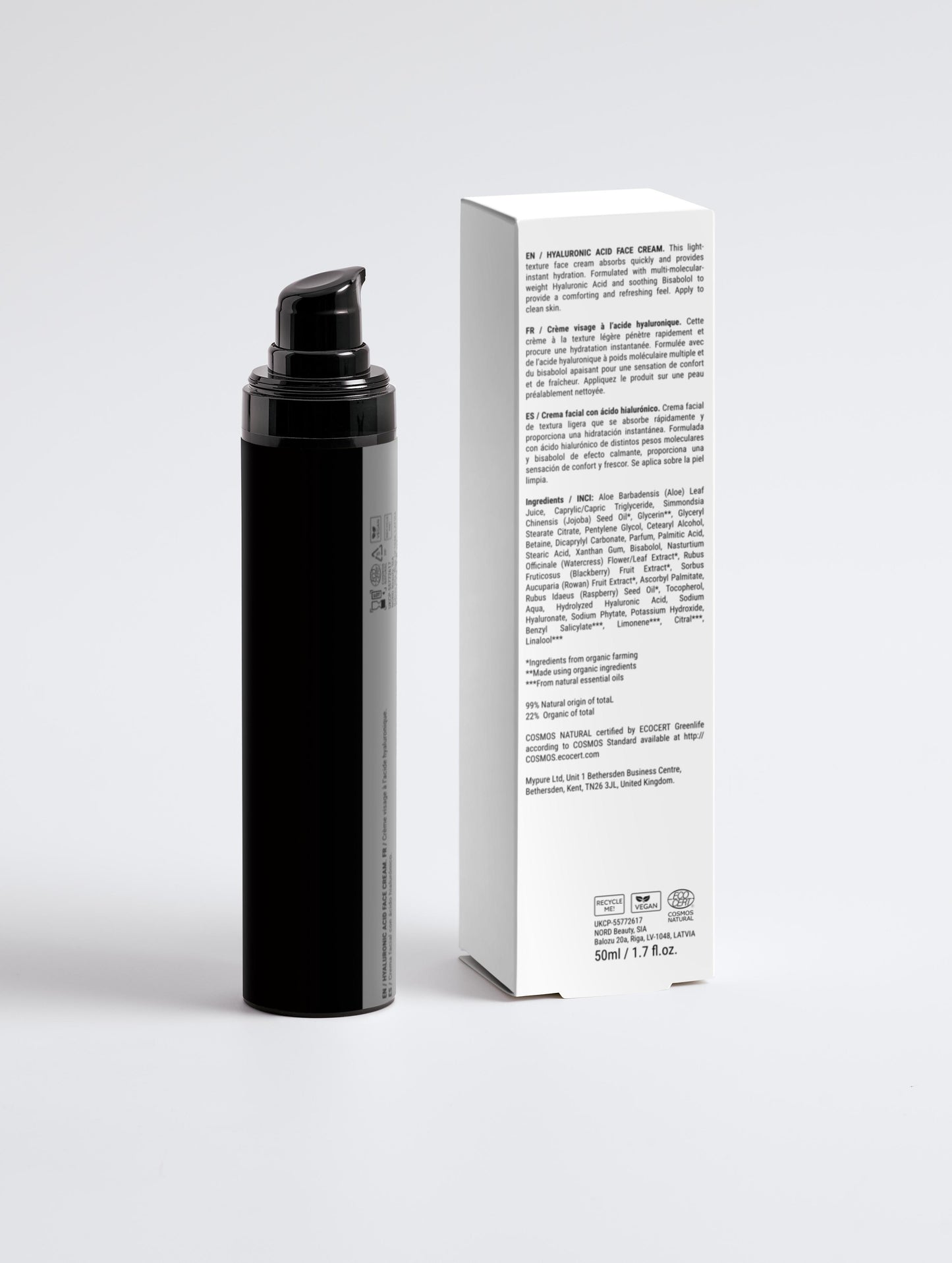 Hyaluronic Acid Face Cream for Men