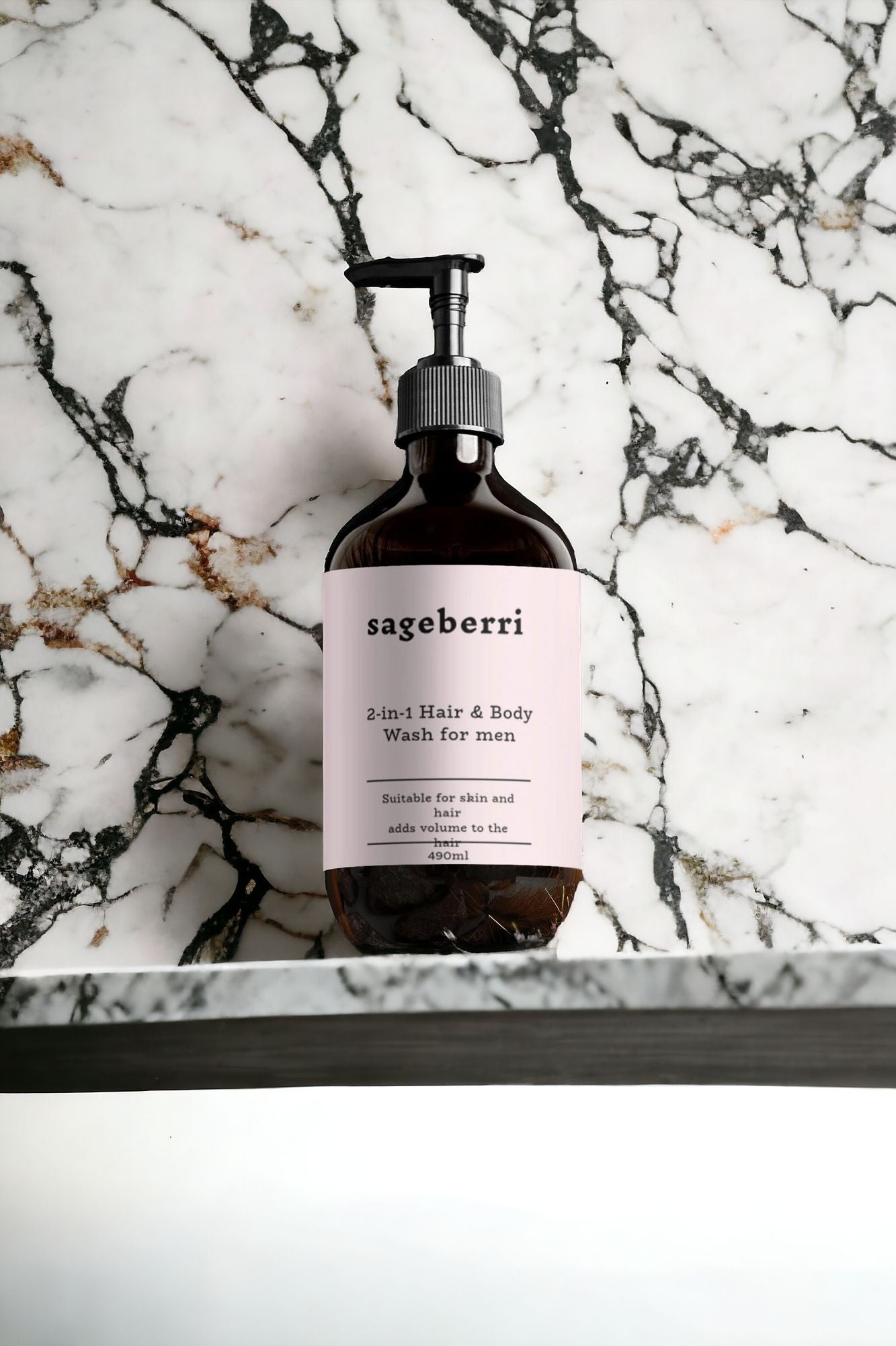 2-in-1 Hair and Body Wash For Men