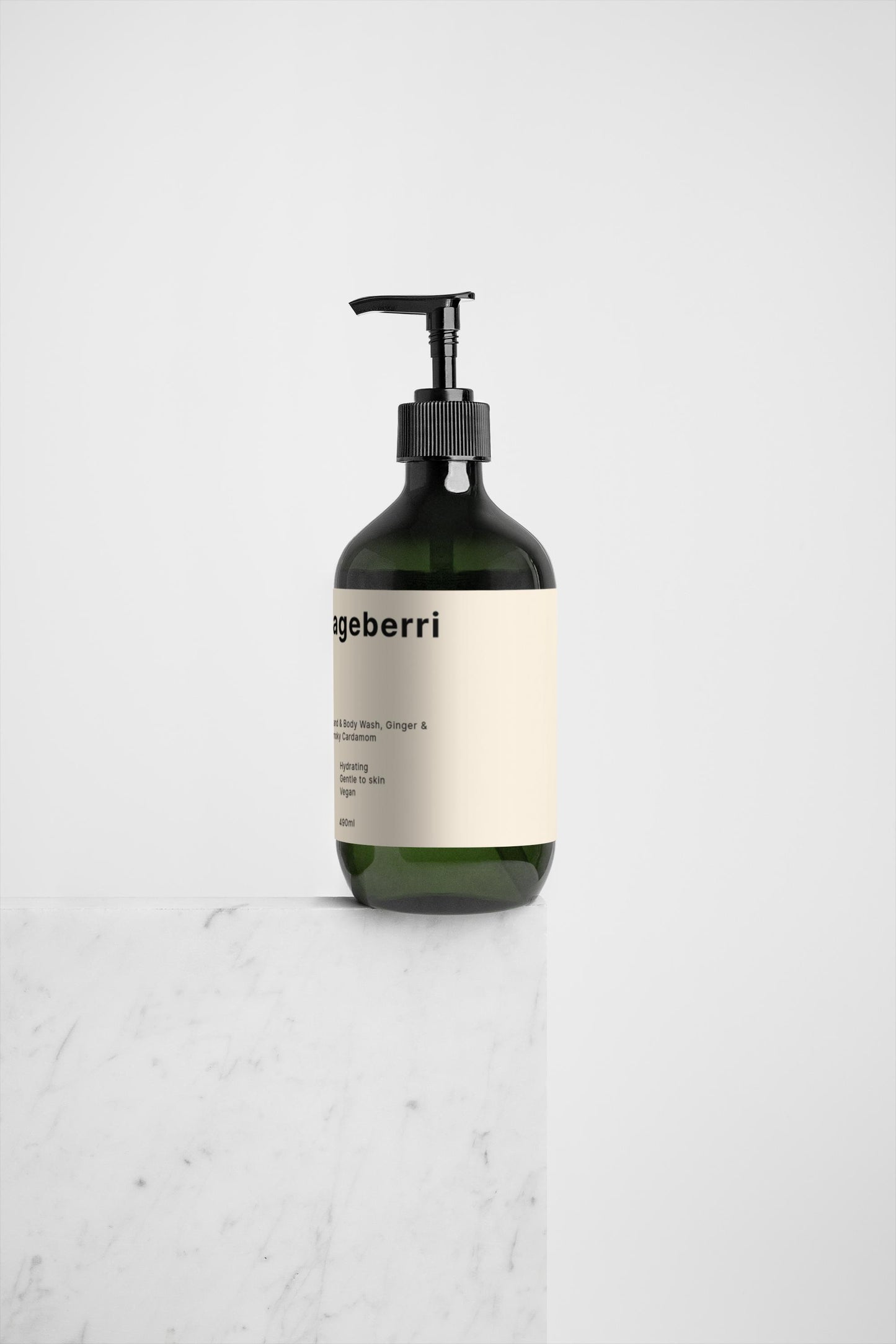 Hand and Body Wash, Ginger and Smoky Cardamon