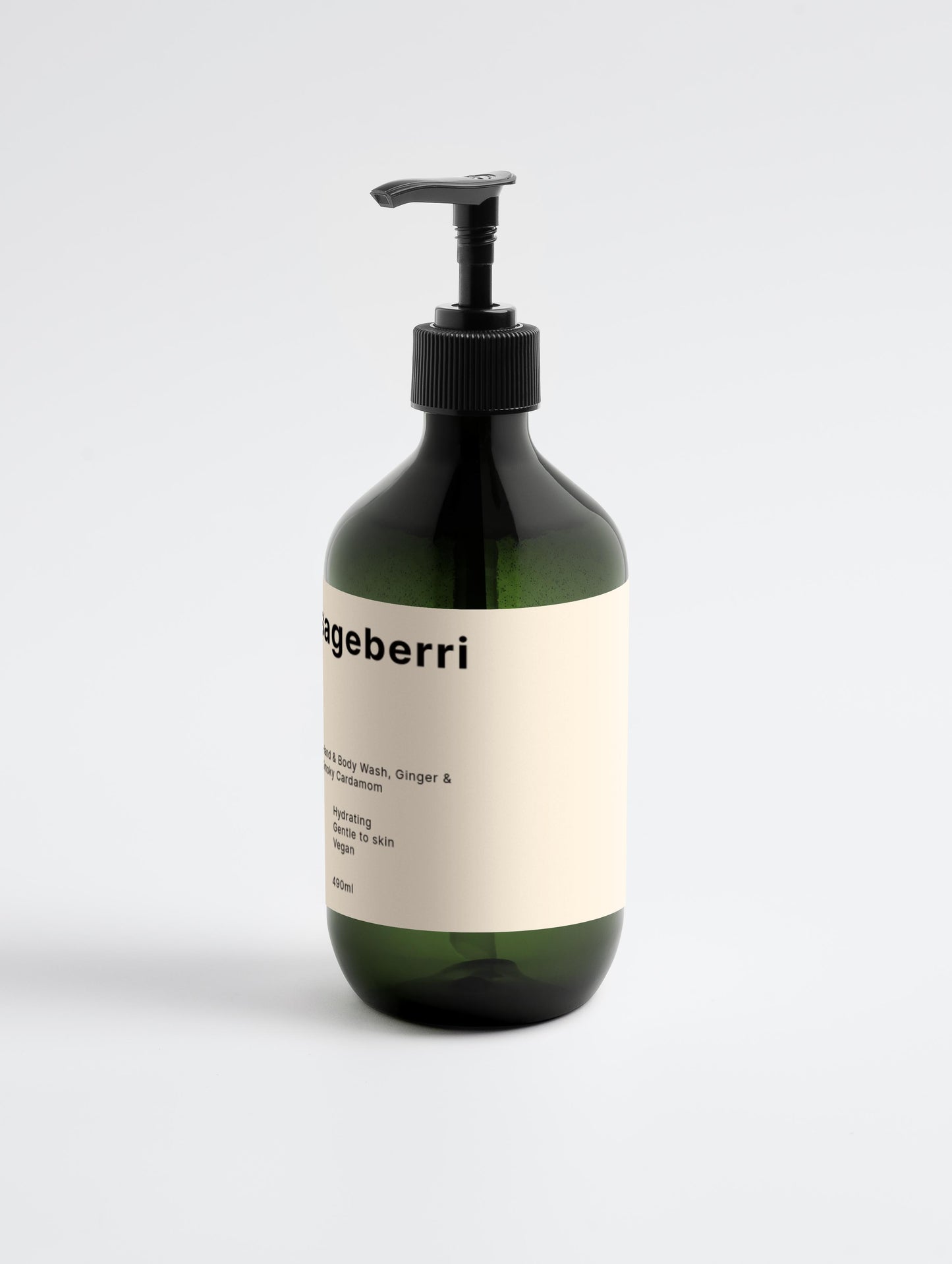 Hand and Body Wash, Ginger and Smoky Cardamon